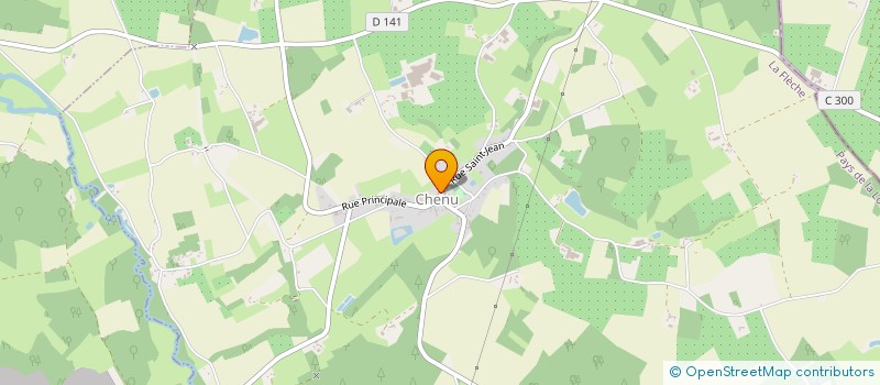 localisation de l'entreprise MADAME MORGANE BLOT  CHENU