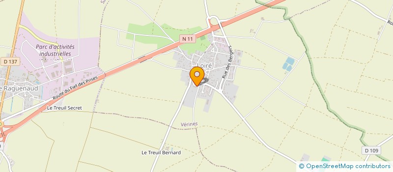 localisation de l'entreprise MADAME MORGANE BOISARD  VERINES