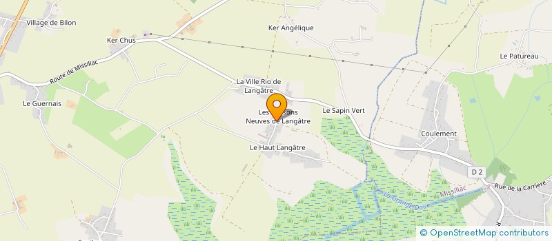 localisation de l'entreprise MADAME MORGANE BOISSARD à HERBIGNAC