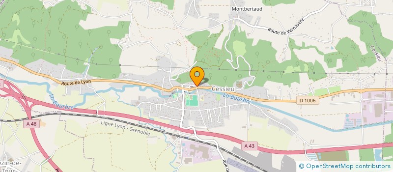 localisation de l'entreprise MADAME MORGANE BONGIBAULT  CESSIEU