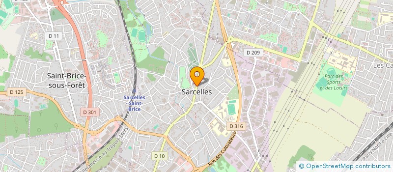 localisation de l'entreprise MADAME MORGANE BOUKSAIM à SARCELLES