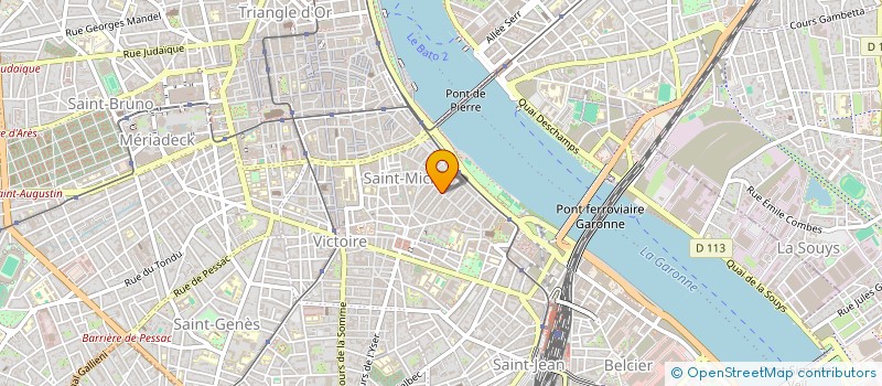 localisation de l'entreprise MADAME MORGANE BOULAY  BORDEAUX