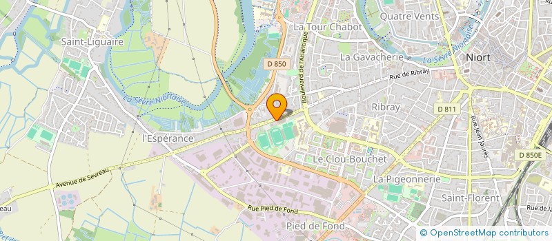 localisation de l'entreprise MADAME MORGANE BOULOGNE à NIORT