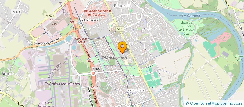 localisation de l'entreprise MADAME MORGANE BOUMATI  BEAUZELLE