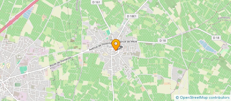 localisation de l'entreprise MADAME MORGANE BOURDIC  POMEROLS