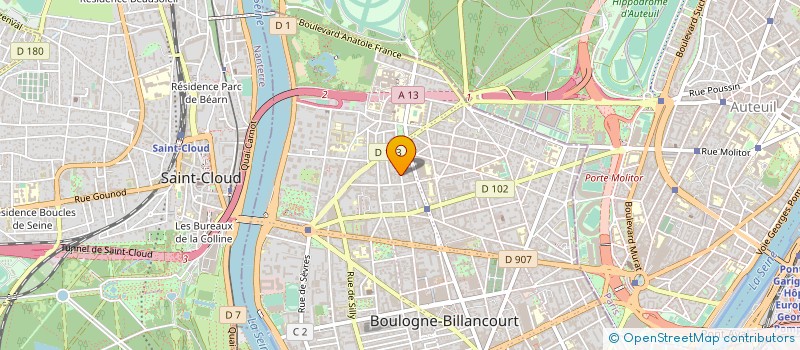 localisation de l'entreprise MADAME MORGANE BRAHAMI à BOULOGNE-BILLANCOURT