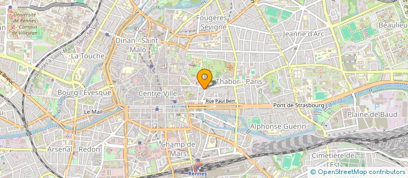 localisation de l'entreprise MADAME MORGANE BRANDILY  RENNES