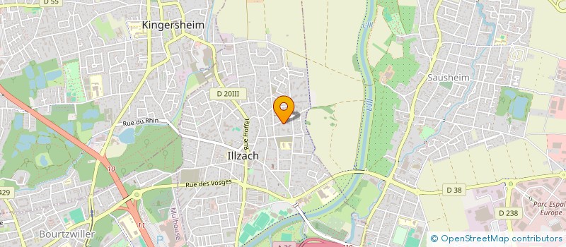 localisation de l'entreprise MADAME MORGANE BRUCKLER  ILLZACH