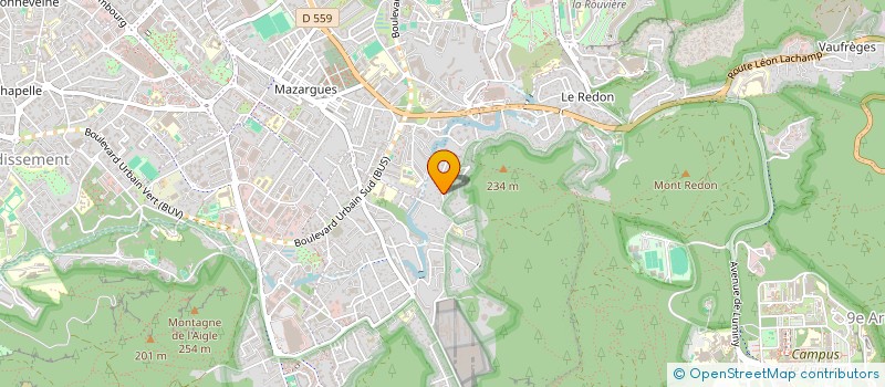 localisation de l'entreprise MADAME MORGANE BRUISSE à MARSEILLE
