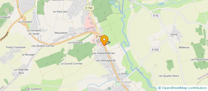 localisation de l'entreprise MADAME MORGANE BRUNET  PERRUSSON