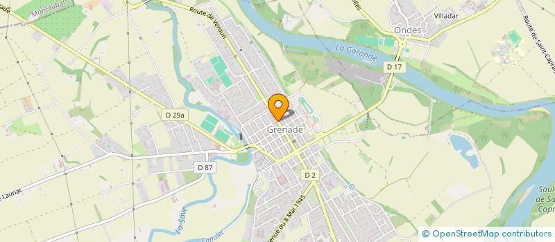 localisation de l'entreprise MADAME MORGANE BURGUES  GRENADE