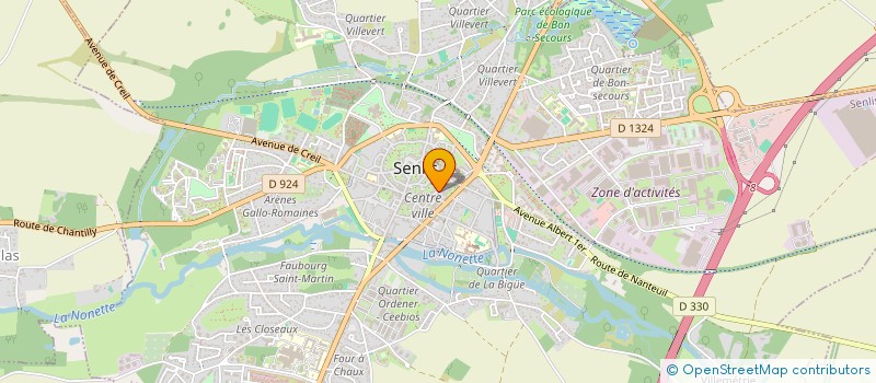 localisation de l'entreprise MADAME MORGANE BUSSARD  L'ISLE-ADAM