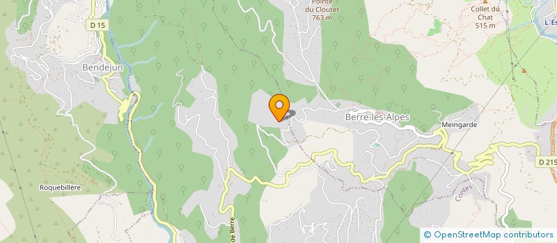 localisation de l'entreprise MADAME MORGANE CABRI  BERRE-LES-ALPES