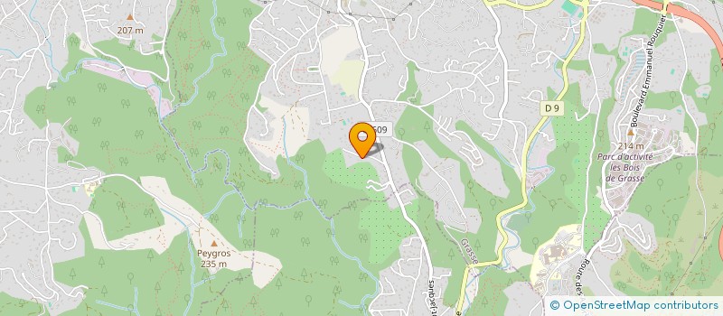 localisation de l'entreprise MADAME MORGANE CANETTI  GRASSE