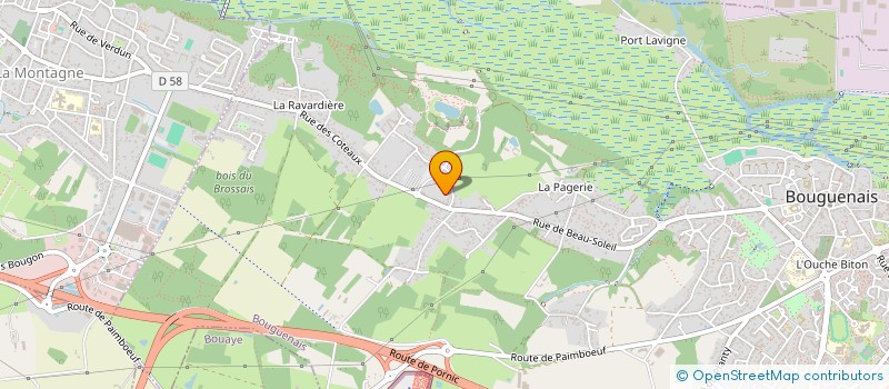 localisation de l'entreprise MADAME MORGANE CARMOUET à BOUGUENAIS