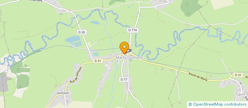 localisation de l'entreprise MADAME MORGANE CARRE  MARLY-GOMONT