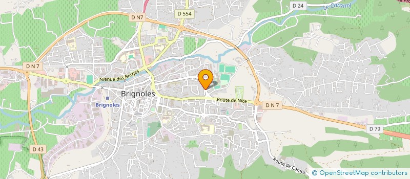 localisation de l'entreprise MADAME MORGANE CASTAN à BRIGNOLES