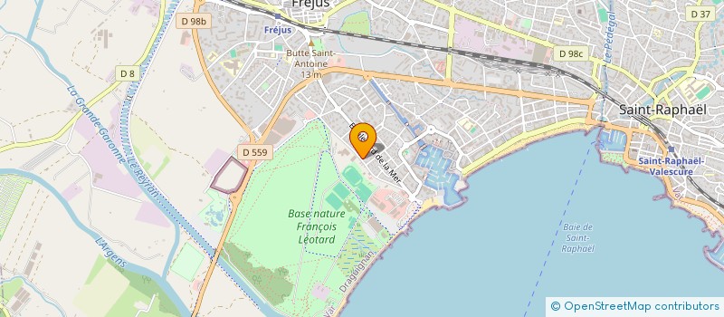 localisation de l'entreprise MADAME MORGANE CHARFOULAUD à FREJUS