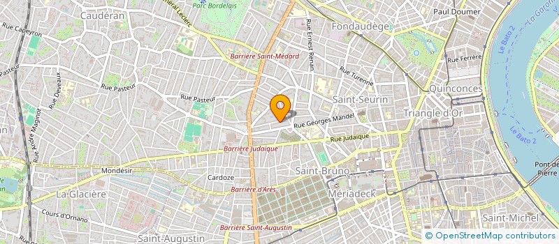 localisation de l'entreprise MADAME MORGANE CHARREL  BORDEAUX