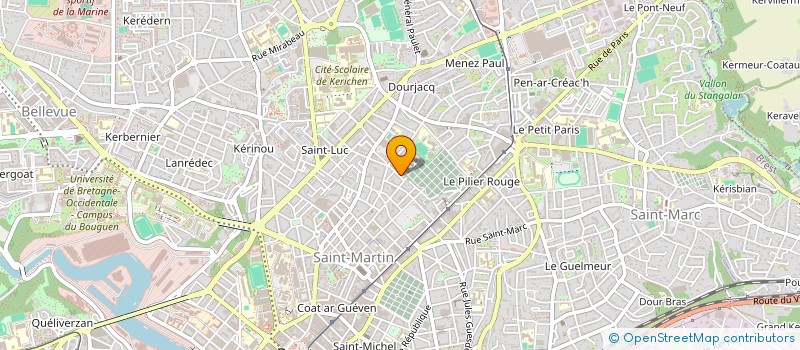 localisation de l'entreprise MADAME MORGANE CHASSIER à BREST