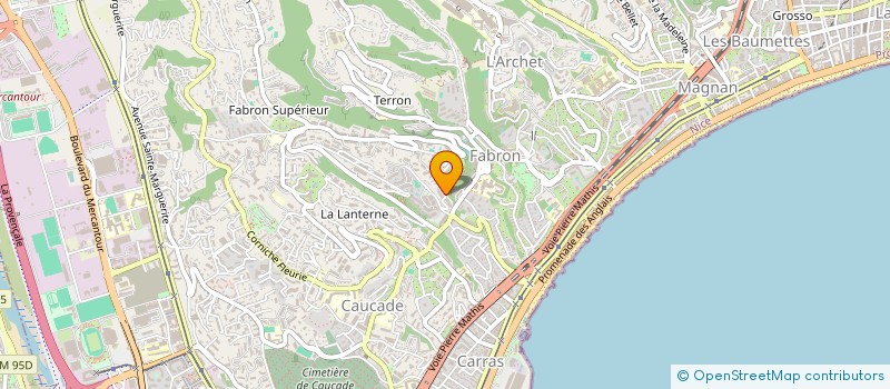 localisation de l'entreprise MADAME MORGANE CHAVEPEYRE  NICE