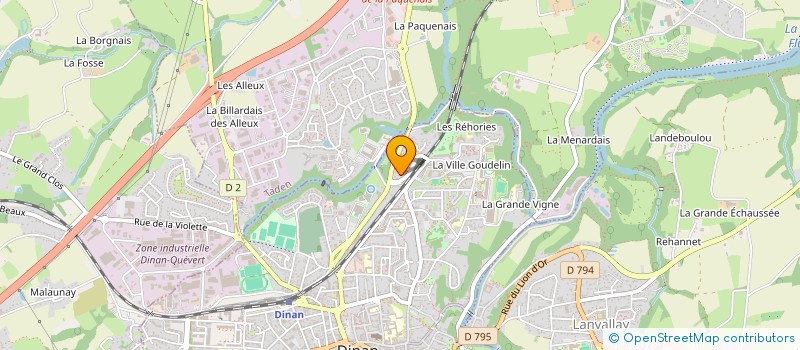 localisation de l'entreprise MADAME MORGANE CHOUIN à DINAN