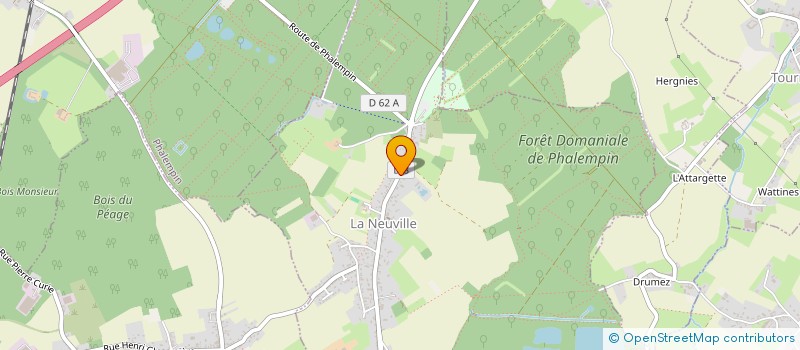 localisation de l'entreprise MADAME MORGANE CHYPKI  LA NEUVILLE