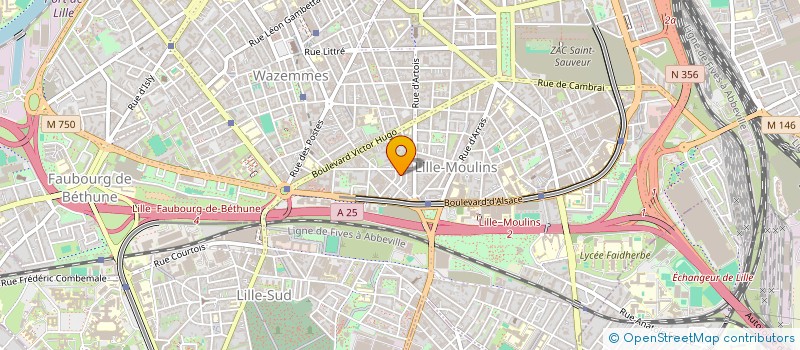 localisation de l'entreprise MADAME MORGANE CLERC à LILLE