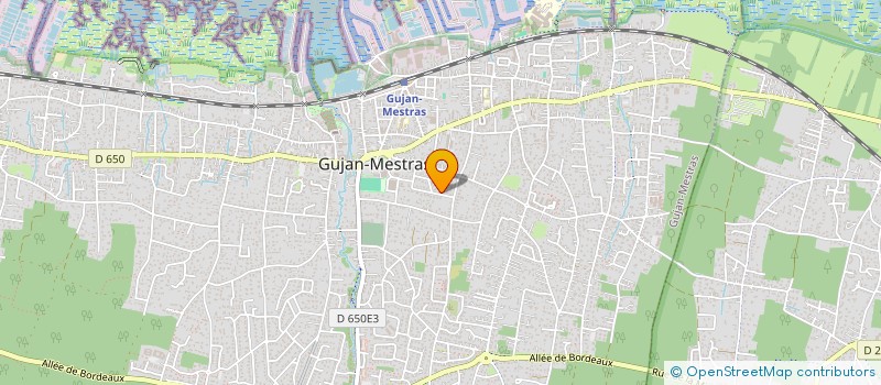 localisation de l'entreprise MADAME MORGANE COMBES  GUJAN-MESTRAS