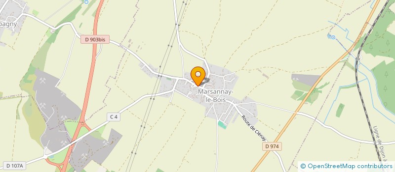 localisation de l'entreprise MADAME MORGANE CONVERT  MARSANNAY-LE-BOIS