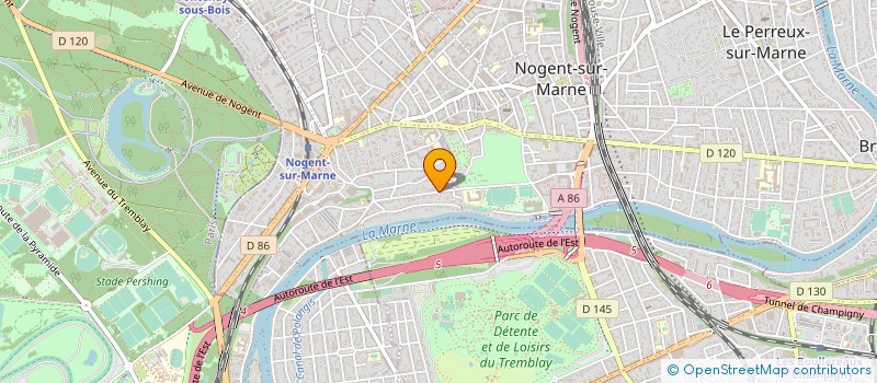 localisation de l'entreprise MADAME MORGANE CORDILLOT à NOGENT-SUR-MARNE