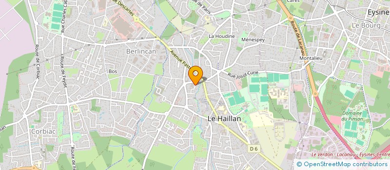 localisation de l'entreprise MADAME MORGANE CORRIERI à LE HAILLAN