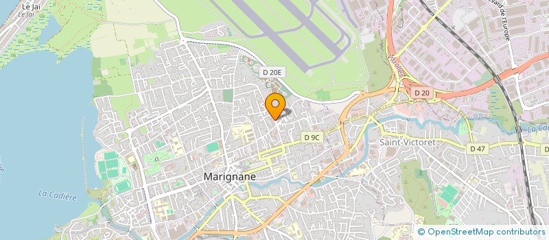 localisation de l'entreprise MADAME MORGANE COUDRAY à MARIGNANE