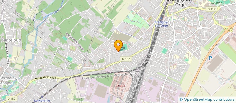localisation de l'entreprise MADAME MORGANE CRUCHON à BRETIGNY-SUR-ORGE