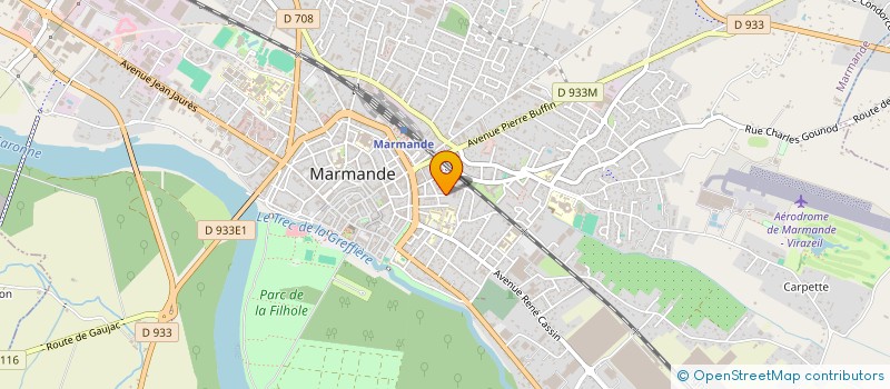 localisation de l'entreprise MADAME MORGANE DA ROS à MARMANDE