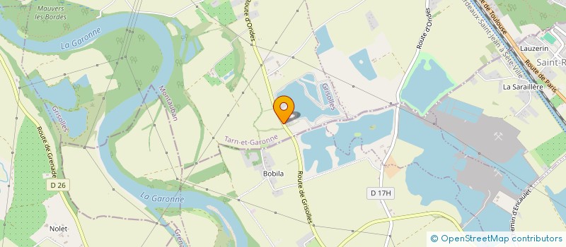 localisation de l'entreprise MADAME MORGANE DATOLA  GRISOLLES