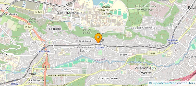 localisation de l'entreprise MADAME MORGANE DE JESUS SANTOS à PALAISEAU