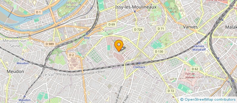 localisation de l'entreprise MADAME MORGANE DE PIERREPONT à ISSY-LES-MOULINEAUX