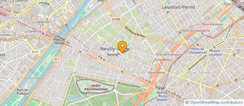 localisation de l'entreprise MADAME MORGANE DE TREGLODE à NEUILLY-SUR-SEINE