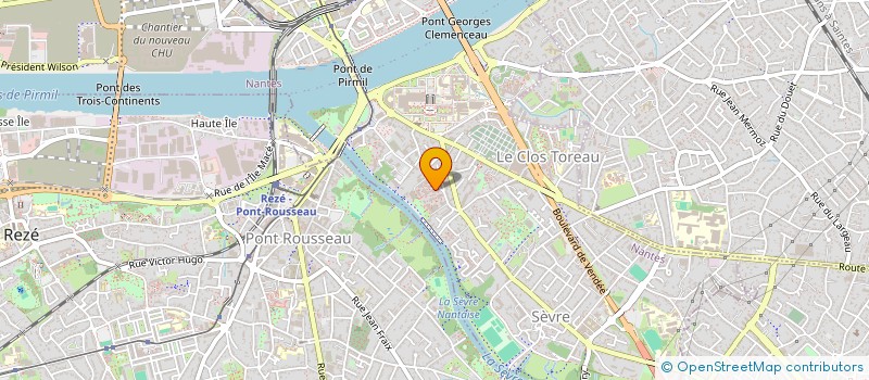 localisation de l'entreprise MADAME MORGANE DEBUSSCHER  VERTOU