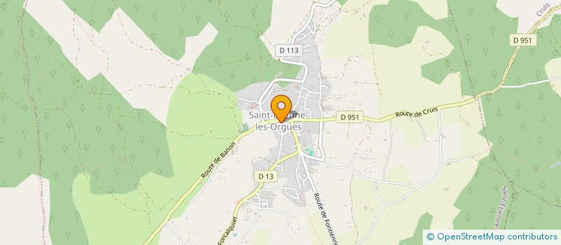 localisation de l'entreprise MADAME MORGANE DEGOIS à SAINT-ETIENNE-LES-ORGUES