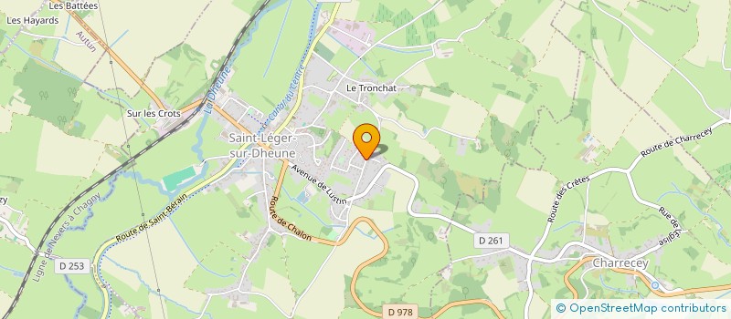 localisation de l'entreprise MADAME MORGANE DELACAUCHY à SAINT-LEGER-SUR-DHEUNE