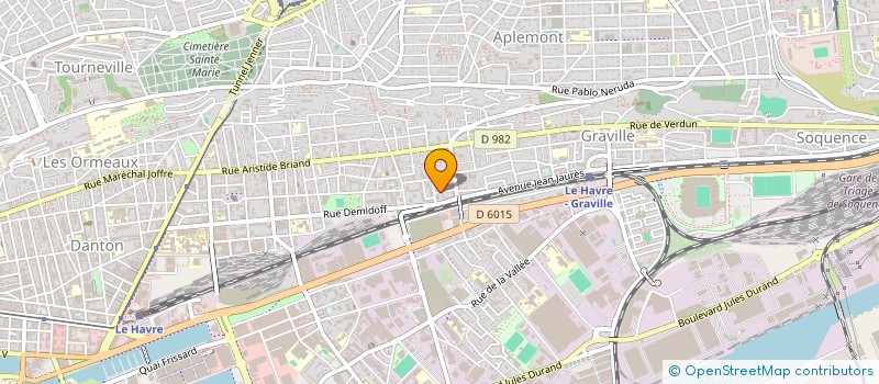 localisation de l'entreprise MADAME MORGANE DELAROCHE  LE HAVRE