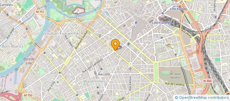 localisation de l'entreprise MADAME MORGANE DELECROIX à LILLE