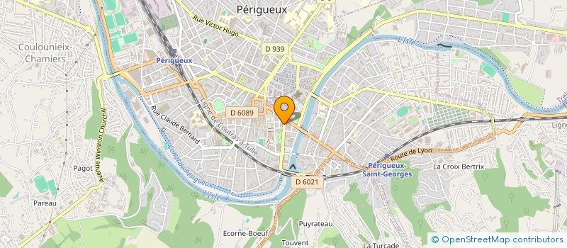 localisation de l'entreprise MADAME MORGANE DELROC à PERIGUEUX