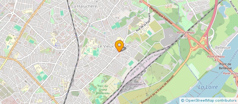 localisation de l'entreprise MADAME MORGANE DELZENNE à NANTES