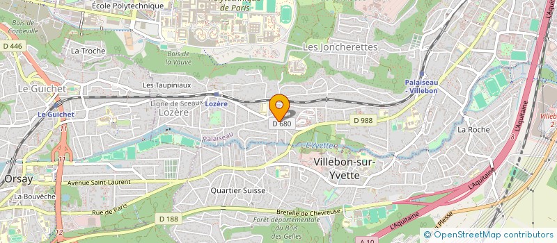 localisation de l'entreprise MADAME MORGANE DEMANGEON  PALAISEAU