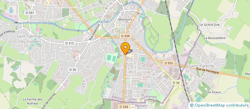 localisation de l'entreprise MADAME MORGANE DEMEUDE à ALENCON
