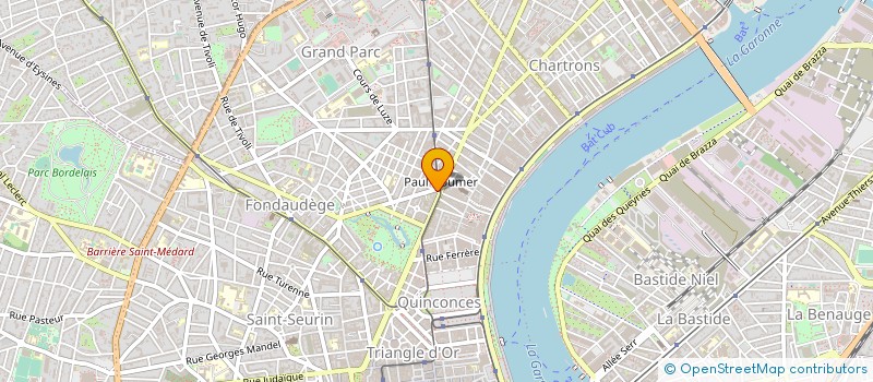 localisation de l'entreprise MADAME MORGANE DENES  BORDEAUX