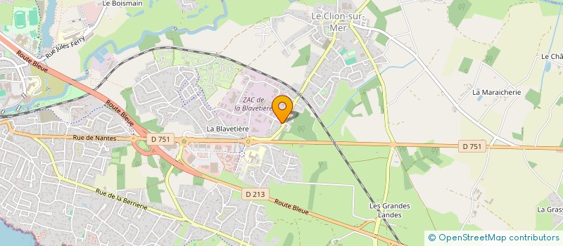 localisation de l'entreprise MADAME MORGANE DENJEAN  PORNIC